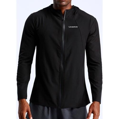 Men Long Sleeve Jogging Suit Zipper Hoodie Tracksuit Sport Set Casual Comfy Sweatsuits with Pockets Sports Jacket Coat
