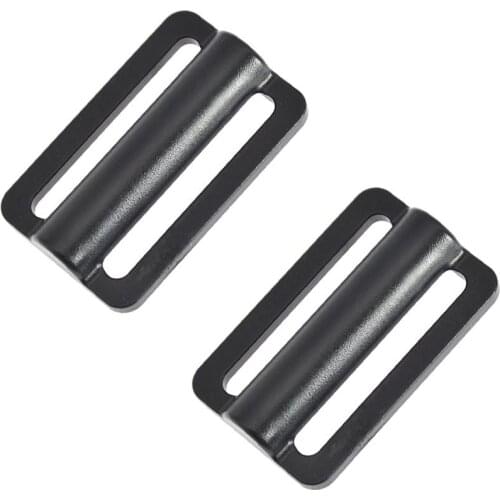 Outdoor Scuba Diving Weight Belt Slide Keeper Stainless Steel Webbing Harness Belt Retainer Stopper Freediving BCD Accessoires