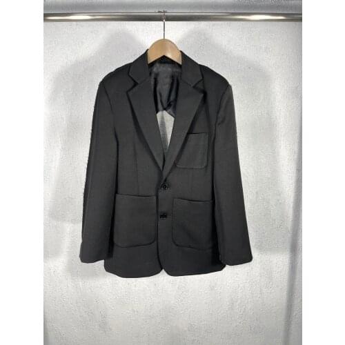 New Ladies Fashion 2021 Suit Jacket + 2-Piece Set of Color-blocking Pants 0306