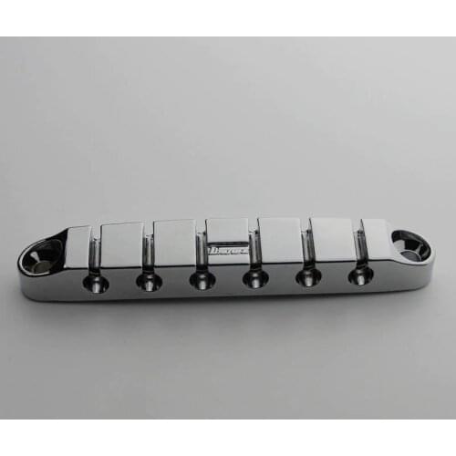 New 6 String IBAZ Guitar Bridge Chrome