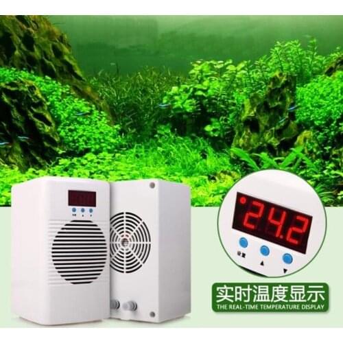 110-240V 72W 100W Water Chiller Cooler & Warmer Aquarium for Below 20L 30L Marine Tank Coral Reef Shrimp Tank Water Temperature