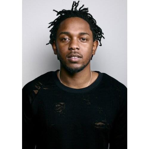 Kendrick Lamar Rap singer 3 Silk Fabric Wall Poster Art Decor Sticker Bright
