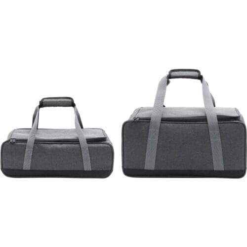 Stove Storage Bag Picnic Basket Outdoor Camping Gas Stove, Gas Canister, Pot Carry Bag Storage Picnic Bag N58B