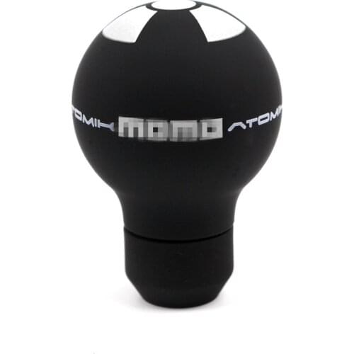 Universal MOMO Racing Gear Shift Knob Handle Ball Universal Manual Lever Stick Shifter N-bomb Pattern