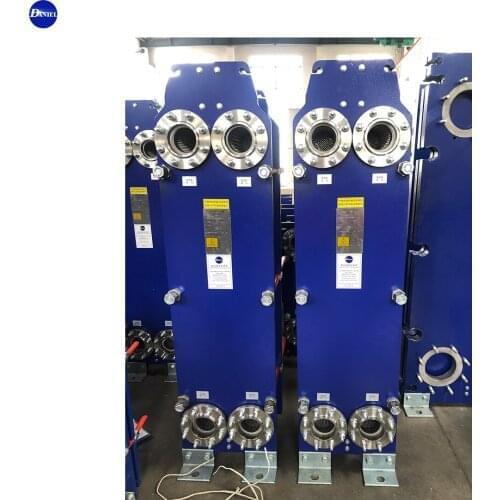 High efficiency counterflow plate heat exchanger