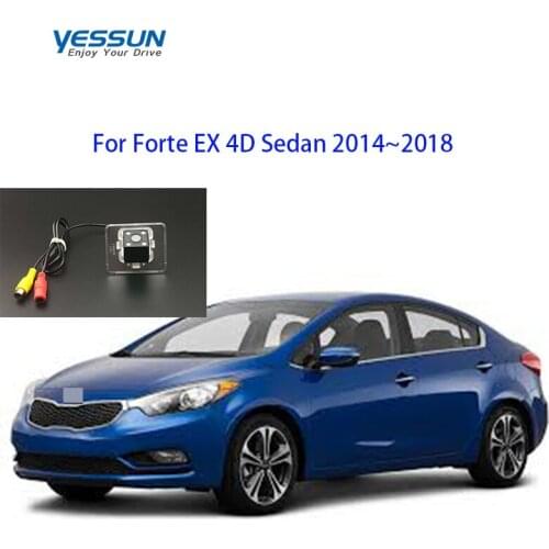 Yessun Rear view camera for Kia cerato Sedan 2013~2018 forte EX 2014 2015 2016 2017 2018 CCD Backup camera reserved hole camera