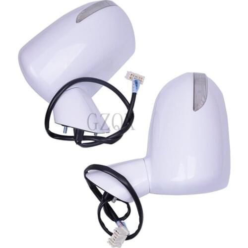 CAPQX 2PCS 5Pin Electric Adjust outside Rear view mirror Rearview mirror For FIT CITY 2003 2004 2005 2006 2007 2008 GD1 GD3 GD8