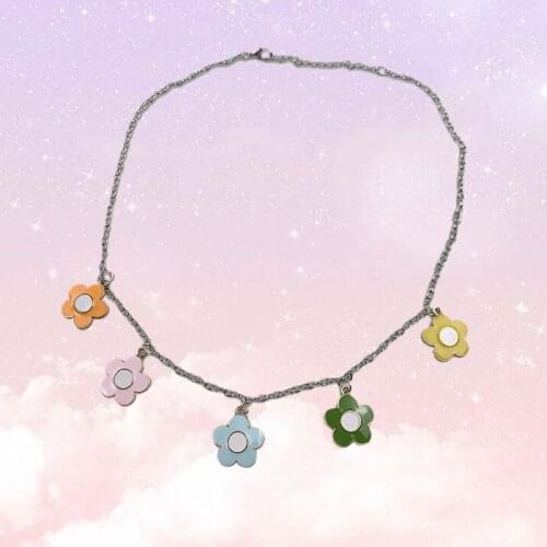 AliExpress Popular Hip-hop Rabbit Head Rhinestone Necklace