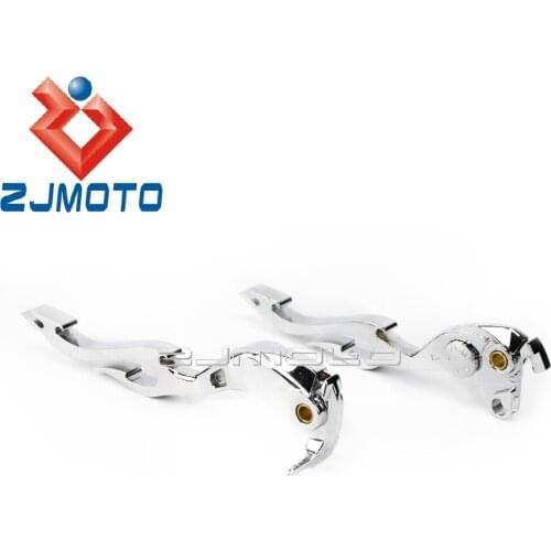 1 Pair Motorcycle Aluminum Wide Blade Fire Flame Brake Clutch Levers For HONDA CB1000R 2008-2016 CBR1000RR 2004-2007