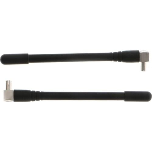 2 Pcs GSM 2.4G Antenna with TS9 Plug Connector 1920-2670 Mhz For Huawei Modem