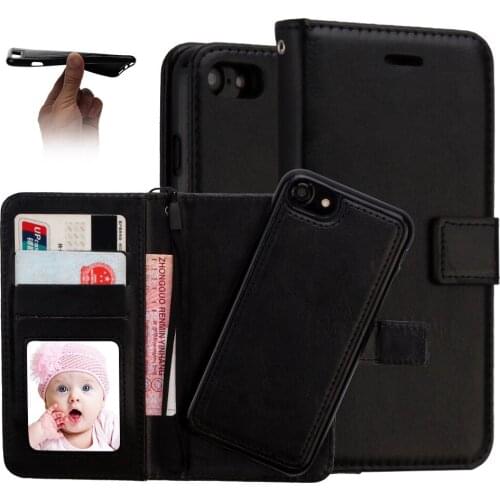 5 pcs Wholesale New Fashion PU Leather Phone Case for Samsung S8 S8 Plus Case Crazy Horse Pattern Flip Wallet Leather Cover