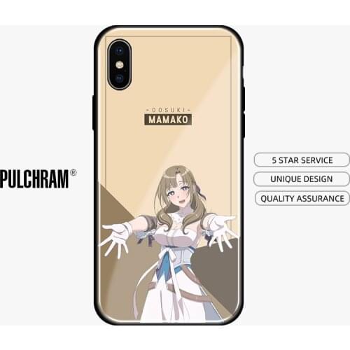 Oosuki Mamako Okaa-san Soft silicone Glass Phone case cover shell for iPhone 5 5S SE 6 6S 7 8 Plus X Xr Xs 11 Pro Max