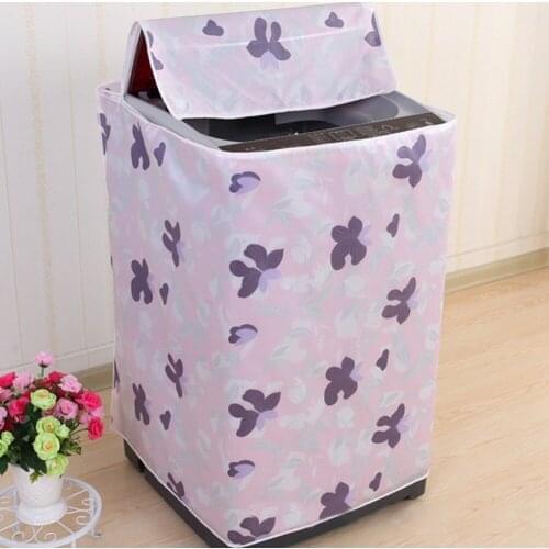 Top Loading Washing Machine Cover for Drum Washing Machine Polyester Waterproof Case Dustproof Cover for Washing Machine Dryer