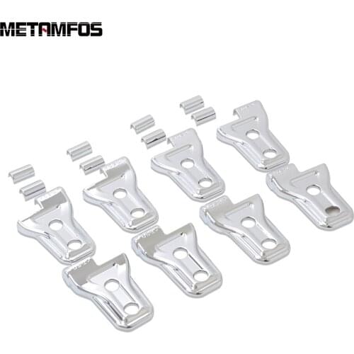 For Jeep Wrangler SUV 2018 2019 ABS Chrome Car Door Hinge Guard Cover Molding Trim Exterior Accessories Car Styling Parts