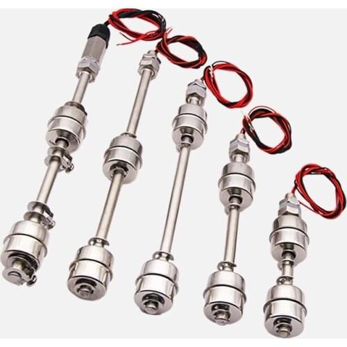 Stainless steel double float level switch adjustable household water tank pool high and low water level controller drainage