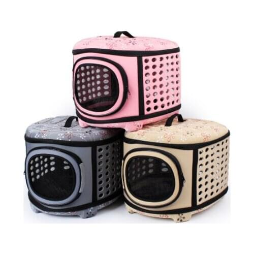 Eva Portable Bag For Dogs & Cats Go Out Folding Bag Pet Rabbit Backpack Light Easy To Store Pet Products Carrier Travel Handbag