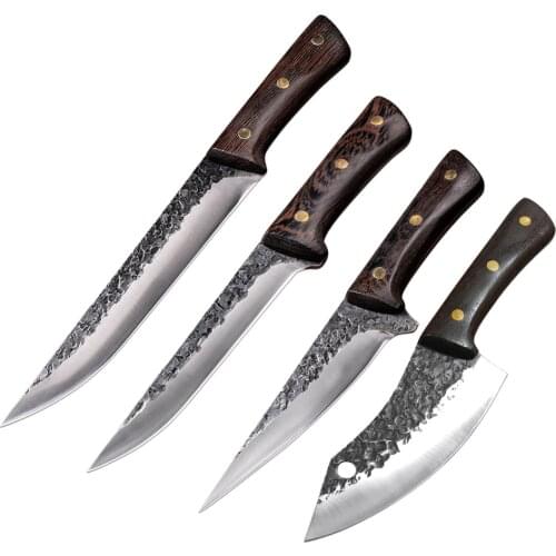Forged Butcher Knife Stainless Steel Pork Meat Cleaver Multi-purpose Knife Kitchen Knives Chef Knife Cooking Knife