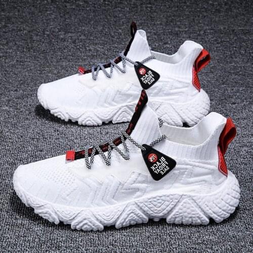 Shoes mens sports running shoes Korean style breathable trendy trendy shoes casual shoes 2021 new spring