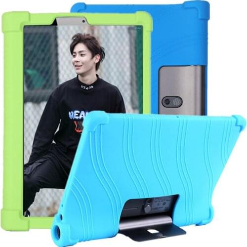 Soft Silicone Case for Lenovo Yoga 5 Tab YT-X705F/M 10.1 inch Tablet Shockproof Cover Case Full Protection Tablets Coque