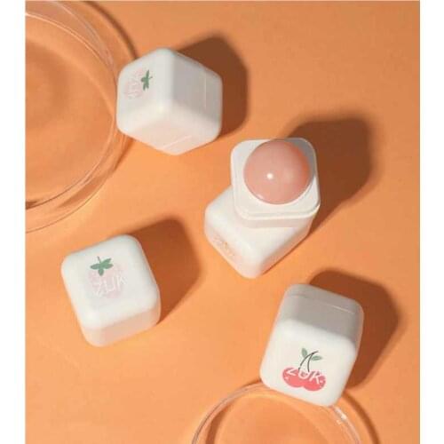 Small Cube Change Color Lip Gloss Nourishing Makeup Beauty Gold Foil Lip Balm Moisturizing Lasting Lip Makeup Lip Care TSLM1