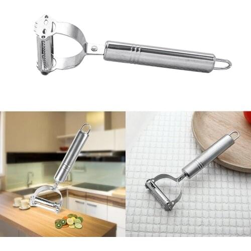 Stainless Steel Fruit Vegetable Peeler Carrot Planer Potato Turnip Slicer Cutter Double Planing Grater Kitchen Gadgets