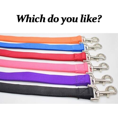 Pet Nylon Neoprene Leash Double Layer Comfortable and Breathable Dog Rope Dog Leashes