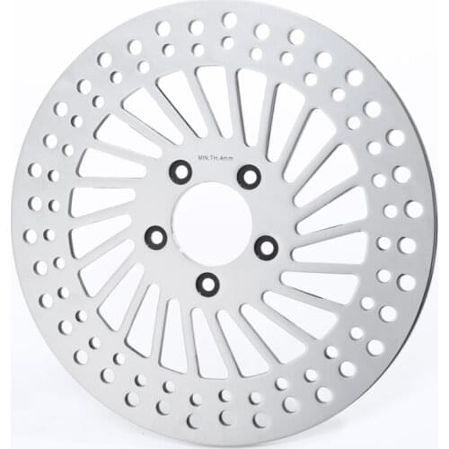 Motorcycle 11.5" Front Right Brake Rotor Disc For Harley Dyna Street Bob Softail Fat Boy Sportster XL Touring Road King Glide