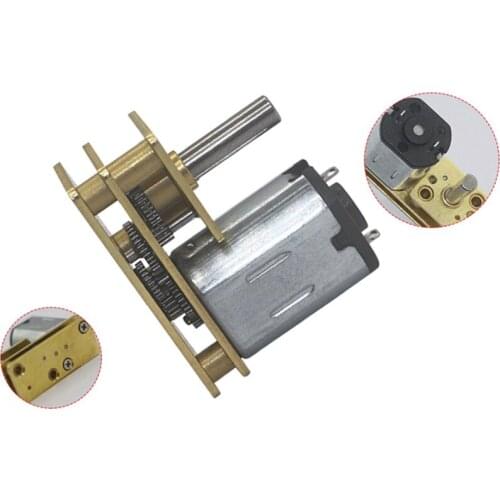 1024-N20 DC Gear Motor 3V 5V 6V 12V Low Speed Motor Intelligent Robot DIY Parts