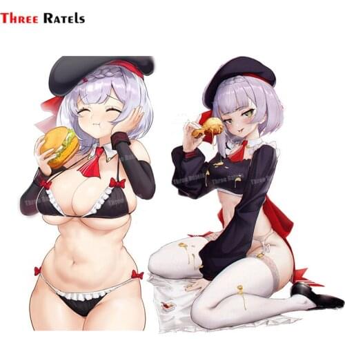Three Ratels A361 Anime Game Role Noelle Of Genshin Impact For Bedroom Wall Mural Car Decoration Sticker Vinyl Materal Decal