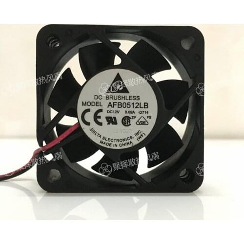 In AFB0512LB D714 5015-12 v 0.09 A 5 cm ultra-quiet cooling fans
