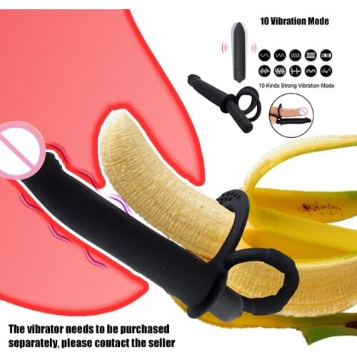 Vibrator Sex Toys Dildo Strap On Bullet Vibrator For Woman Double Penetration Anal Dildo Strapon Big Penis Toy For Erotic Adult