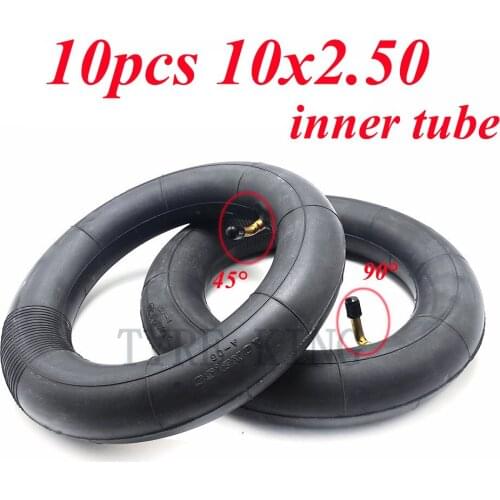 High Quality 10pcs 10x2.50 Inner Tube 10*2.50 Inner Camera for Electric Scooter Accessories