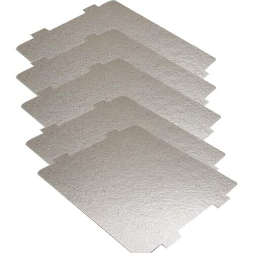 MENSI 4.25"x 3.90"( 10.8cmx9.9cm) Microwave Oven Repair Part Accessories Mica Plates Sheets 5PCS/Lot