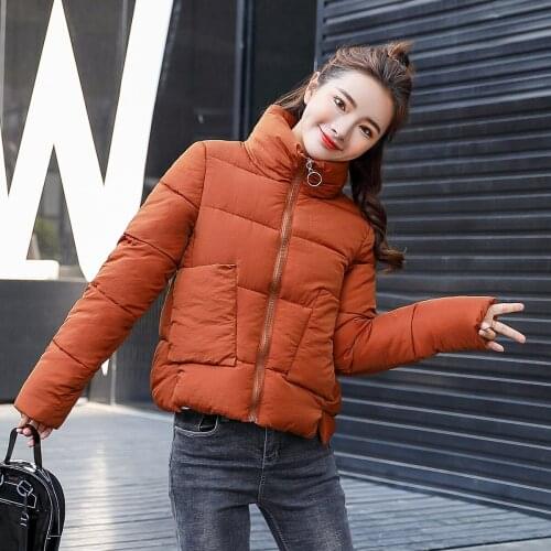 Cotton Woman Short Fund 2019 Autumn And Winter New Pattern Down Li Lead Self-cultivation Frivolous Cotton-padded Coat