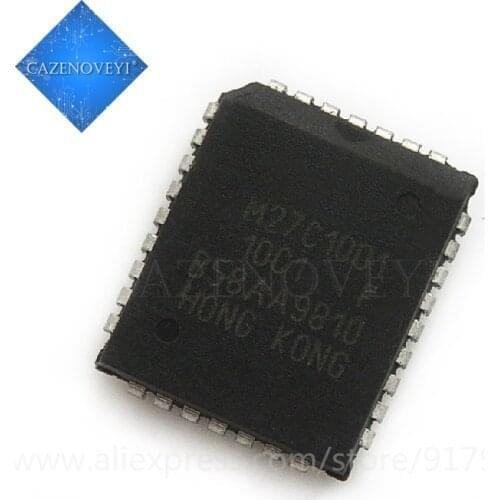 1pcs/lot M27C1001-10C1 M27C1001 10C1 PLCC-32 In Stock