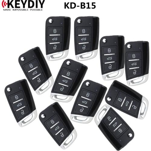 5pcs KEYDIY KD B15 B Series Remote Control For KD900/KD MINI/KD-X2 Key Programmer Multi-function remote control key