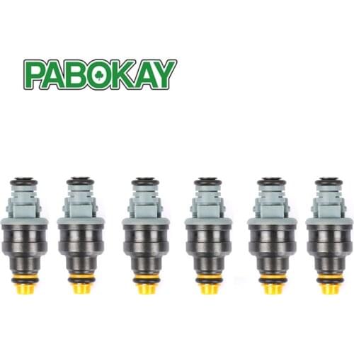 6 pieces x New Fuel Injector 1600cc 152lb/hr fit for Audi Chevy Ford 0280150846 0280150842