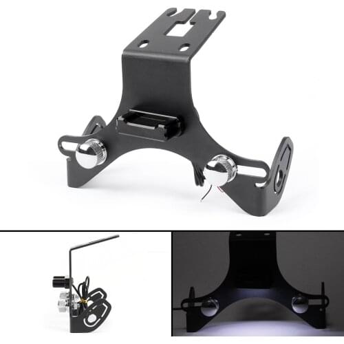 Areyourshop for Kawasaki Z1000 Z 1000 SX 2013-2017 Rear License Plate Tag Bracket Motorcycle Aluminium Accessories