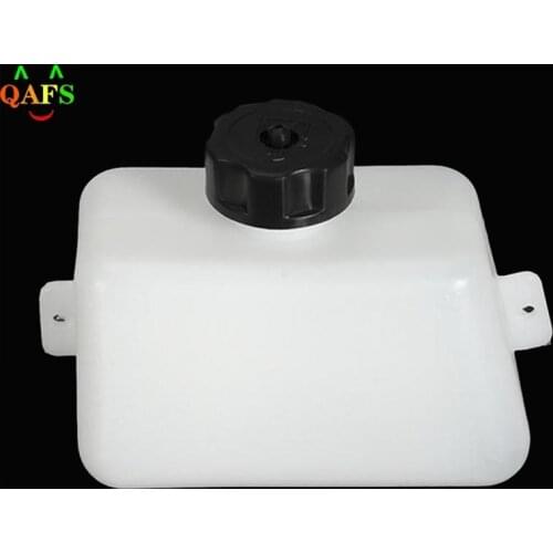 1pc white Plastic Motorcycle Petrol Fuel Tank For Mini Motor Dirt Bike Filter 1L motorcycles Accessories