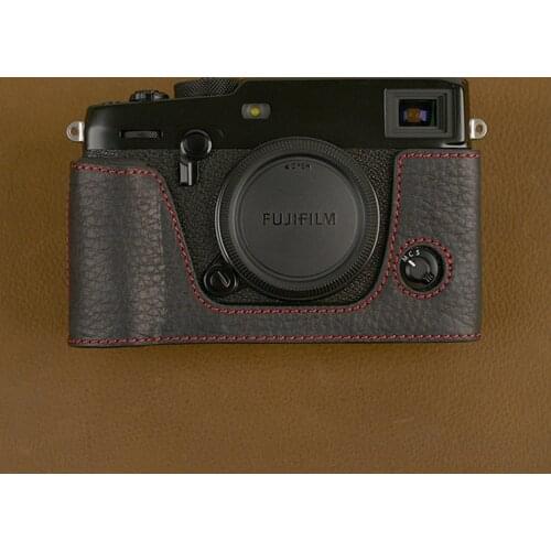 For Fujifilm Fuji X-PRO3 XPRO3 Camera Genuine leather cowhide Bag Body BOX Case Protective sleeve box base