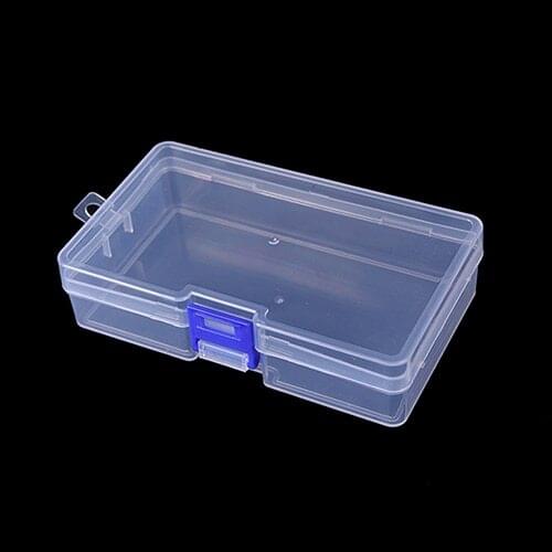 14.6cm*8.5cm*3.5cm Storage Case Box Transparent Fishing Lure Bait Tackle Boxes Fish Lure Hooks Bait Fishing Accessories Tool