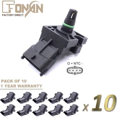 3.7 BAR Intake Air Turbocharger Turbo Boost Pressure MAP Sensor For Volvo V60 V70 S60 2 XC60 S80 2 XC70 2 V50 0261230293