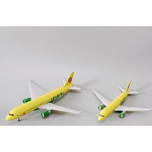 Alloy Metal AIR Russian Siberia S7 RU Airlines Airbus A320 Airways Diecast Airplane Model Plane& Wheels Landing Gears Aircraft