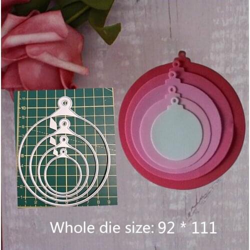 Pendant set Metal cutting dies cut die mold New small Scrapbook paper craft knife mould blade punch stencils dies 214