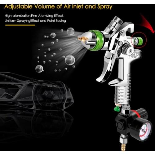 Spray Gun 2.5MM Nozzle HVLP Gravity Feed Power Tools Mini Air Paint Spray Gun For Painting Car Air Brush Spray Gun Sprayer