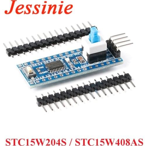 STC15W204S STC15W408AS Microcontroller System Development Board Core 51 Minimum Learning Control Module SOP8 TTSOP20 STC15F104E