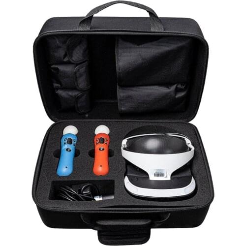 Newest Hard EVA Travel Protect Box Storage Bag Carrying Cover Case for Sony PlayStation VR 2 PS4 VR 2 and Accessories