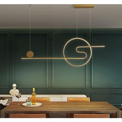 Lamp Nordic Design Art iron LED Pendant Iights Lighting Modern Office Simple Pendant Lamp Restaurant kitchen lamp light fixtures
