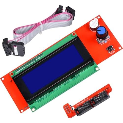 BIQU 2004 LCD Smart Panel Adapter Display RepRap for GEN L Board Ramps 1.6 Mega2560 Controller 3D Printer Parts MKS GEN V1.4 SKR