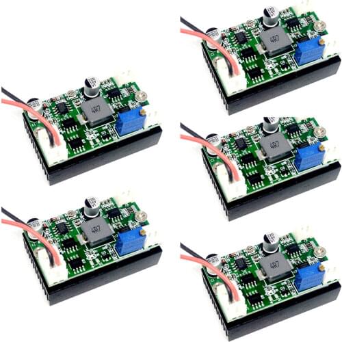 5pcs 4A Circuit Power Driver Board for 405nm 450nm 515nm 520nm Blue Green Laser Diode TTL 3w 3.5w 4w